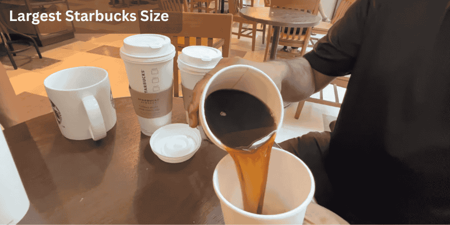 Largest Starbucks Size