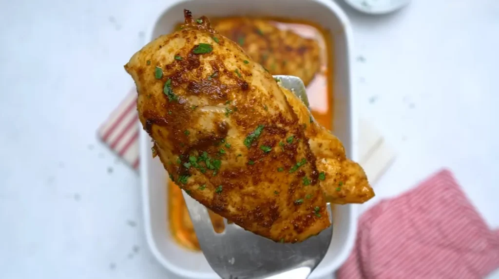 baked chicken breast step 8