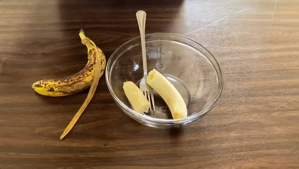 banana bread recipe with 2 bananas step 1