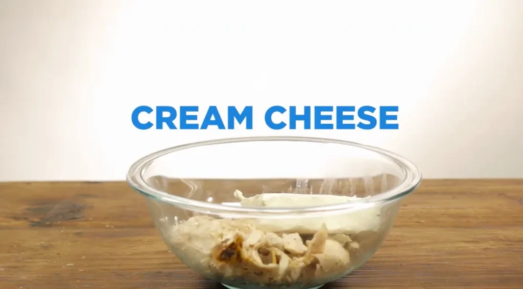 buffalo chicken dip without cream cheese step 3