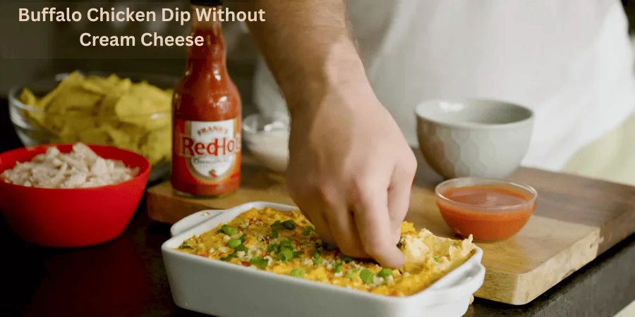 buffalo chicken dip without cream cheese