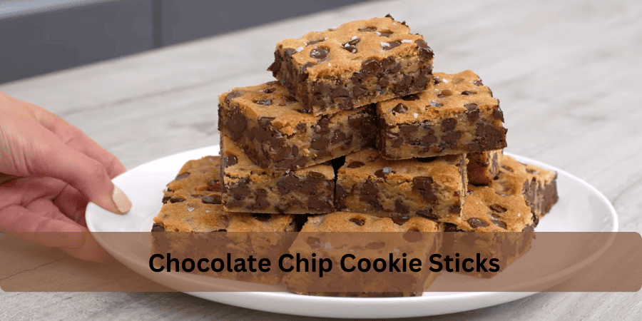 chocolate chip cookie sticks