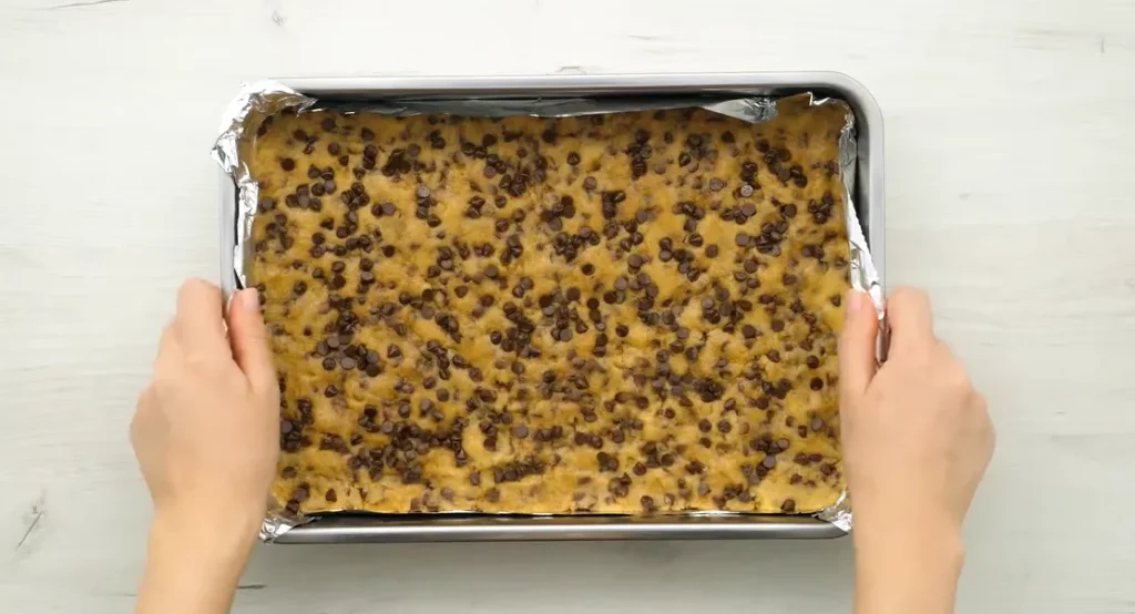 chocolate chip cookie sticks step 7