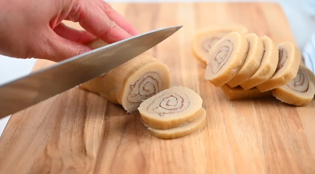 cookies rolled in cinnamon sugar step 7