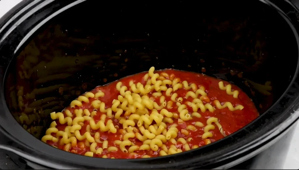 crockpot million dollar pasta step 3