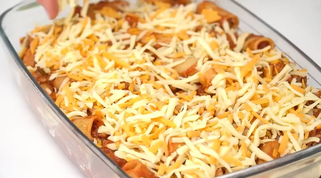 ground turkey spaghetti step 7