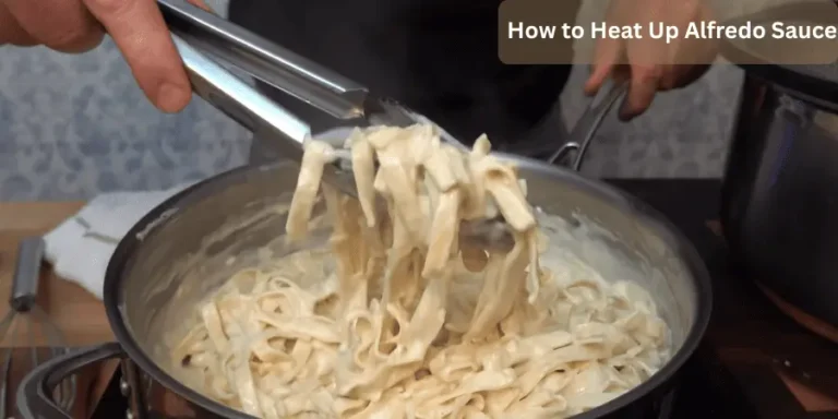 how to heat up alfredo sauce