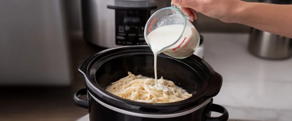 how to heat up alfredo sauce step 1