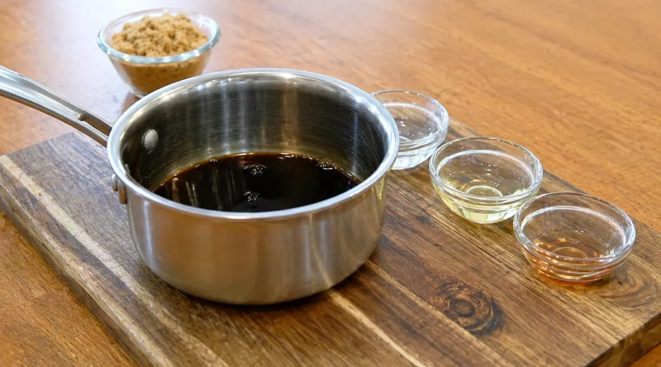 korean soy garlic chicken recipe step 3