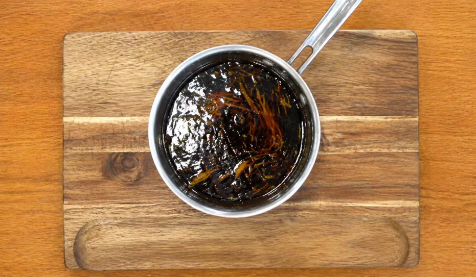 korean soy garlic chicken recipe step 5