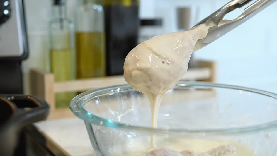 korean soy garlic chicken recipe step 7