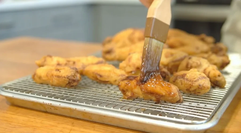 korean soy garlic chicken recipe step 9