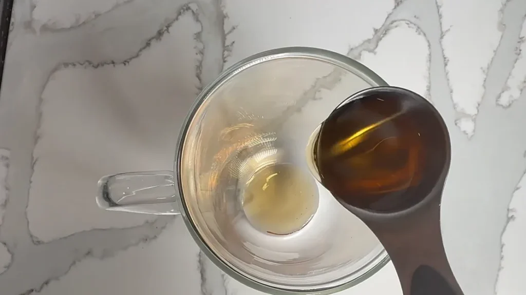 maple syrup with coffee step 1