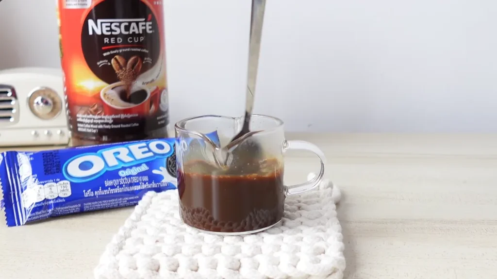 oreo iced coffee step 3