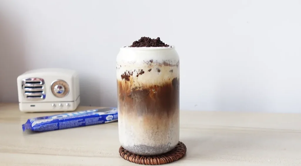 oreo iced coffee step 9