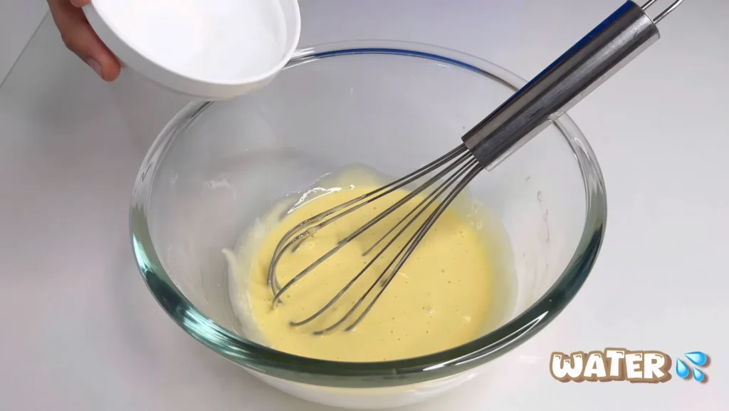 pancake recipe without milk Step 4