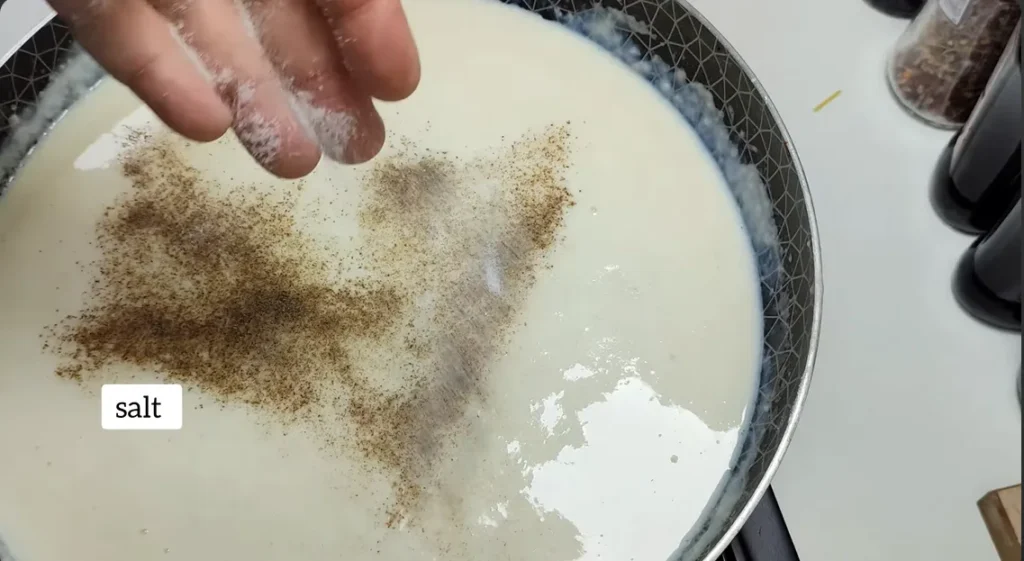 pasta with bechamel sauce recipe step 5