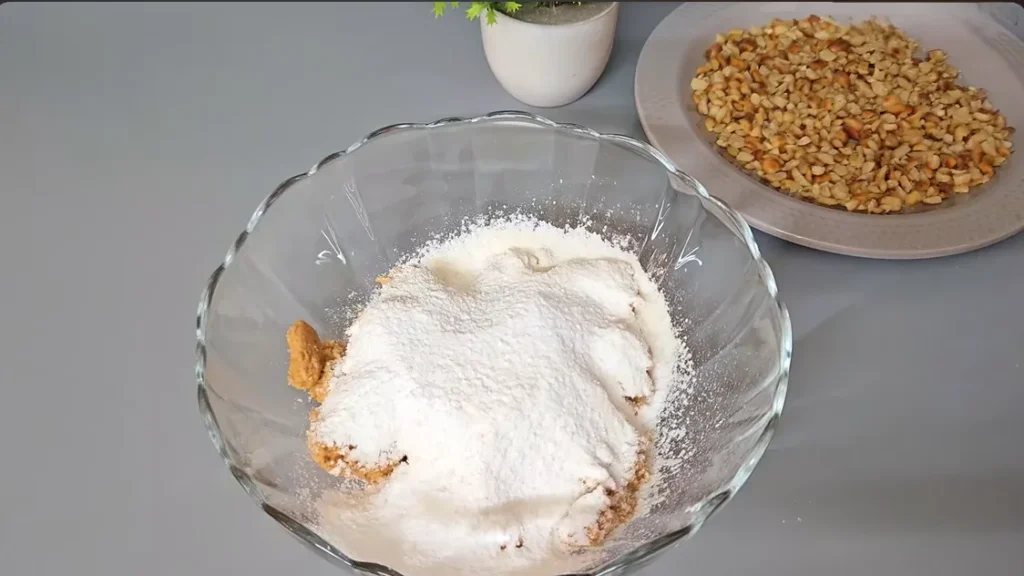 peanut butter cookies no eggs step 3