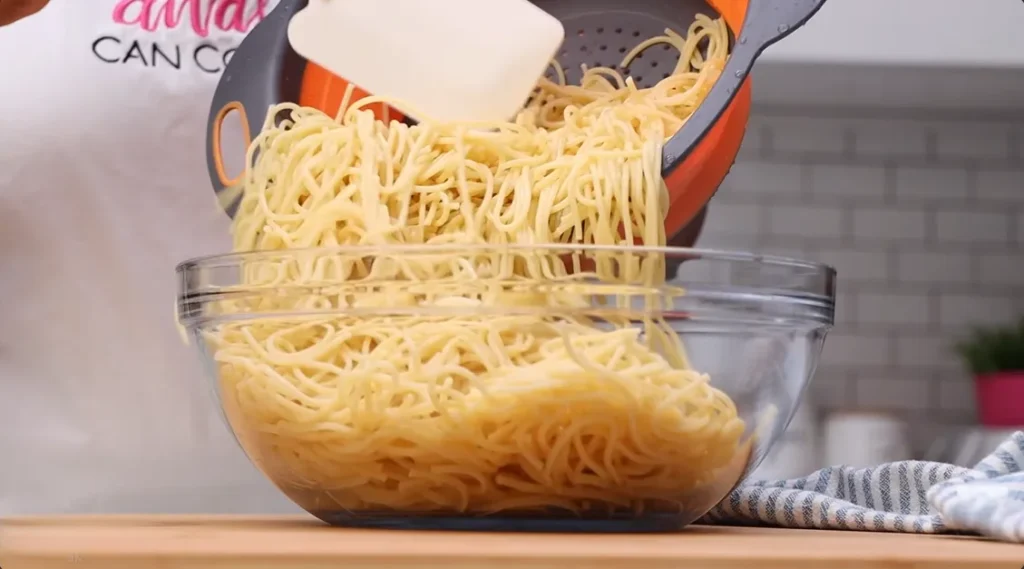 spaghetti salad recipe step 1
