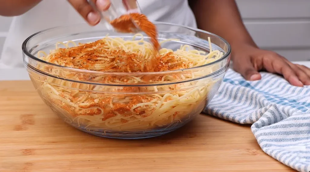 spaghetti salad recipe step 2