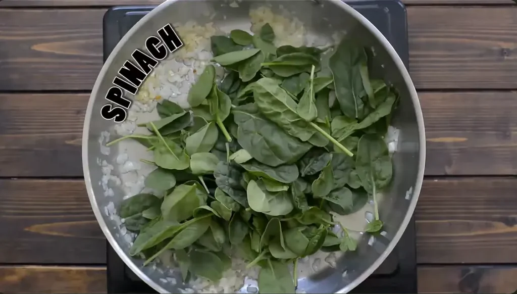 spinach lasagna roll ups step 2