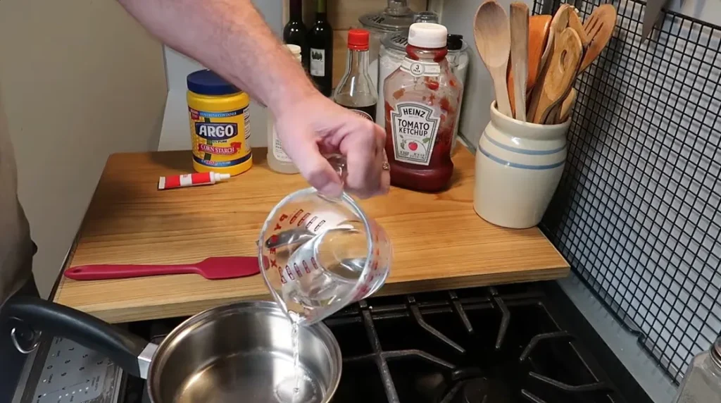 sweet and sour sauce recipe step 1
