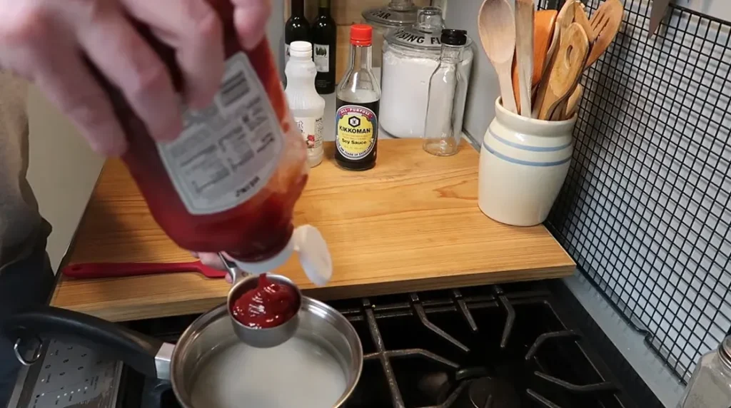 sweet and sour sauce recipe step 3
