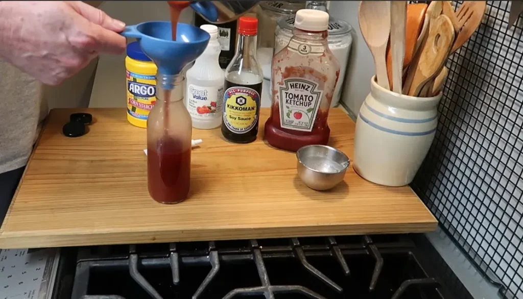 sweet and sour sauce recipe step 6