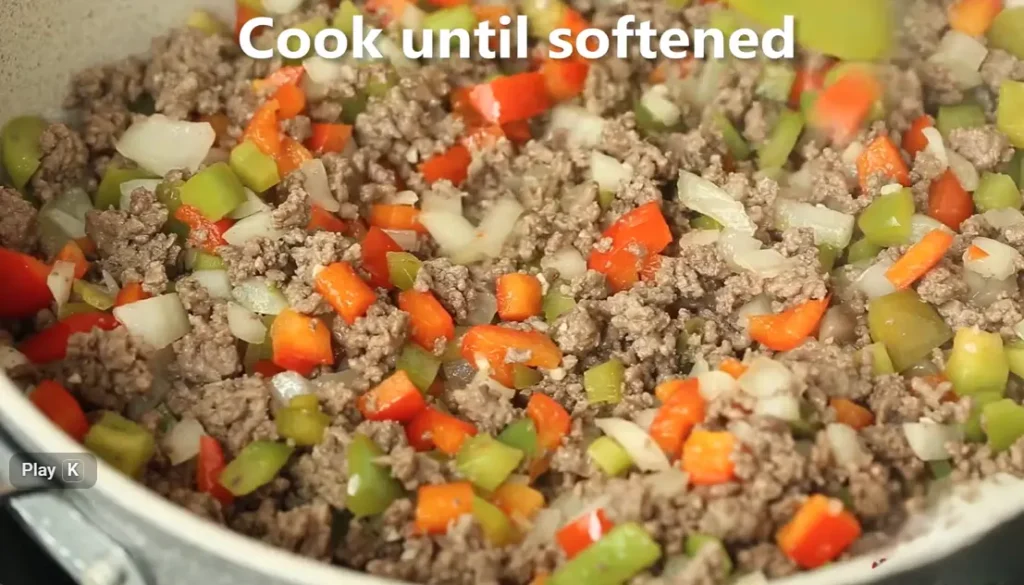 unstuffed peppers recipe step 3