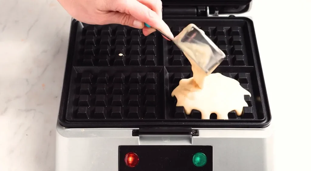 waffle recipe without milk step 6