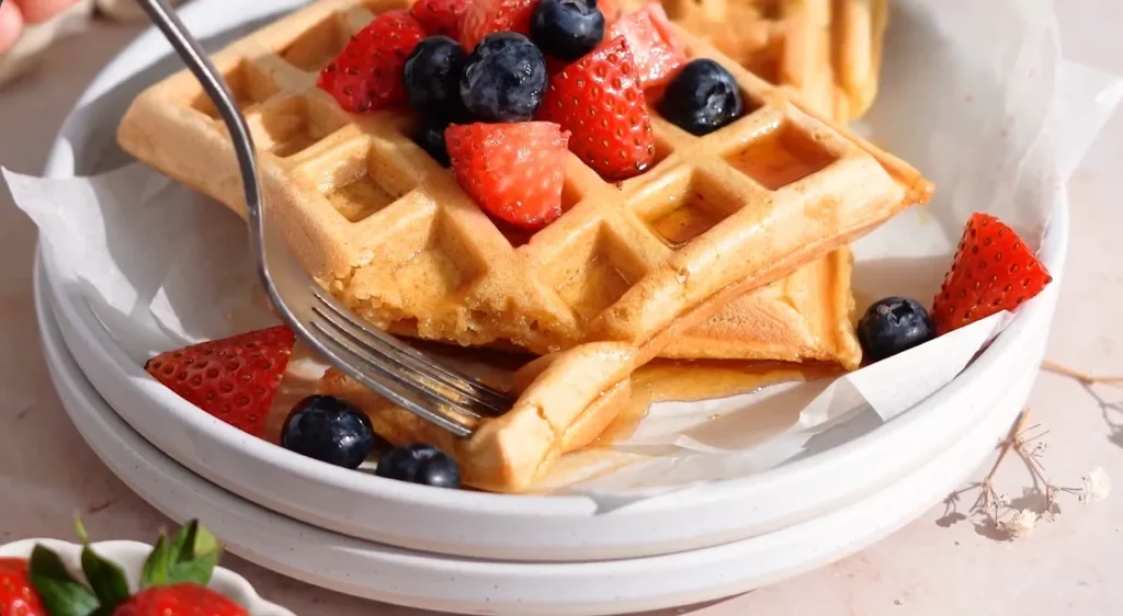 waffle recipe without milk step 7
