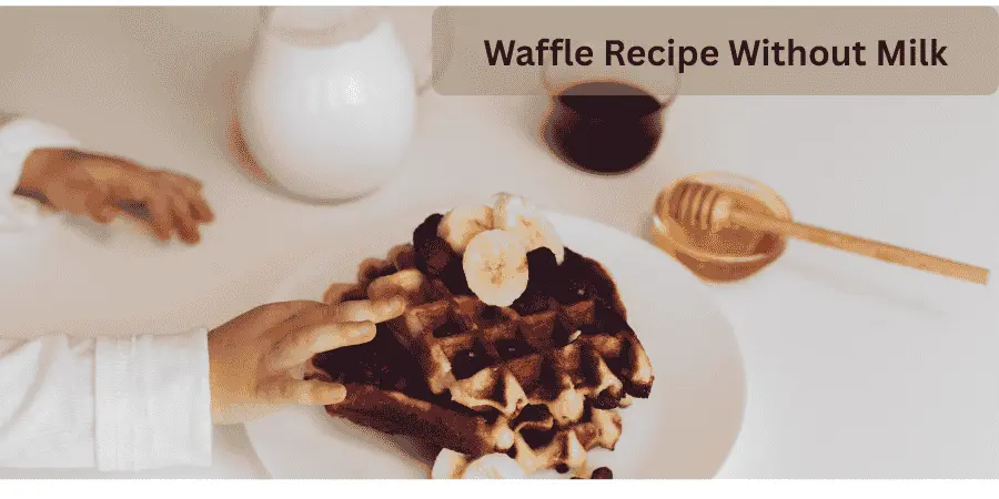 waffle recipe without milk