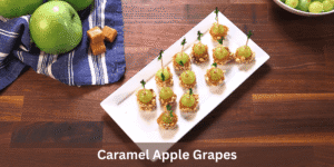 caramel apple grapes