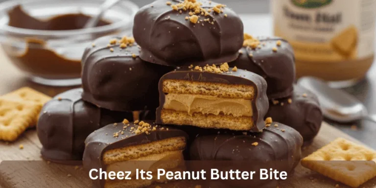 cheez its peanut butter bite