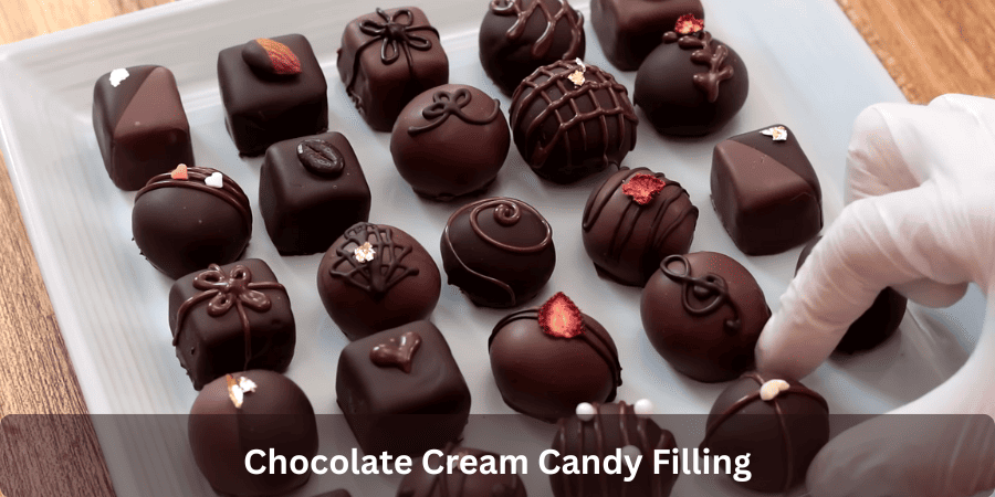 chocolate cream candy filling