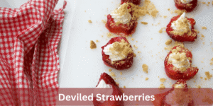 deviled strawberries