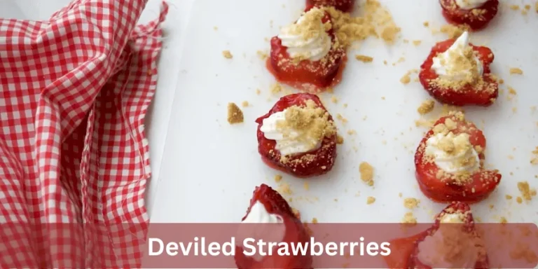deviled strawberries