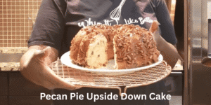 pecan pie upside down cake