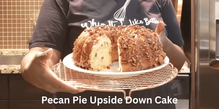 pecan pie upside down cake