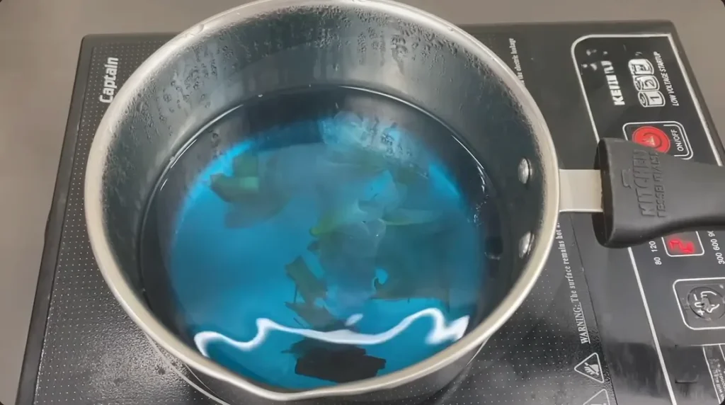butterfly pea tea recipe step 4