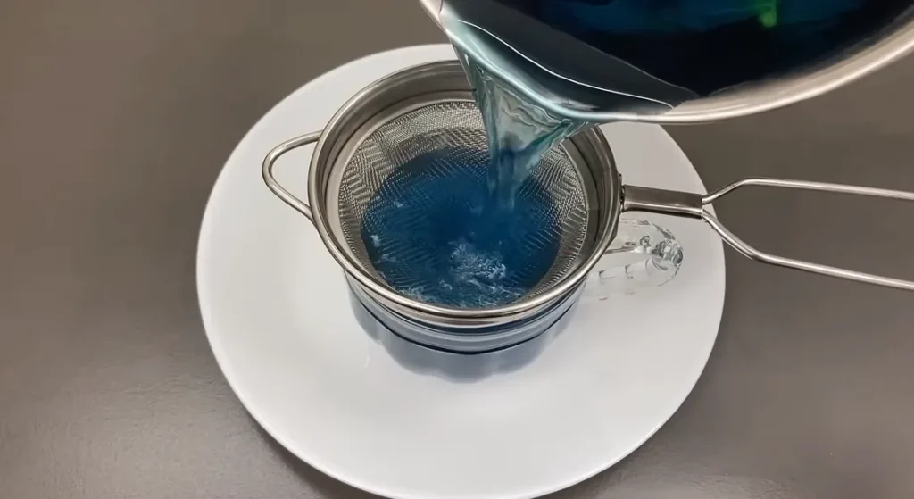 butterfly pea tea recipe step 6