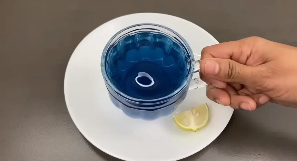 butterfly pea tea recipe step 7