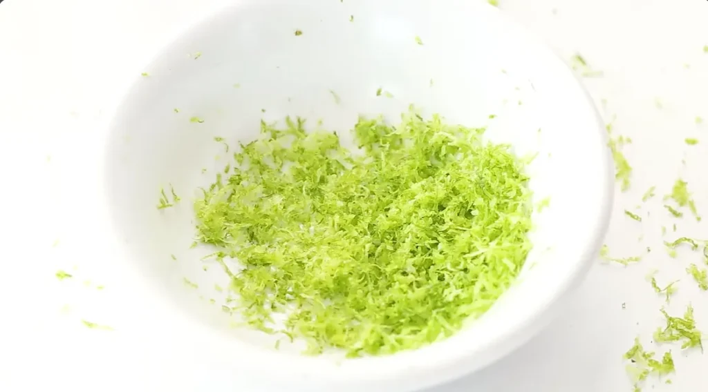 cilantro lime crème step 2