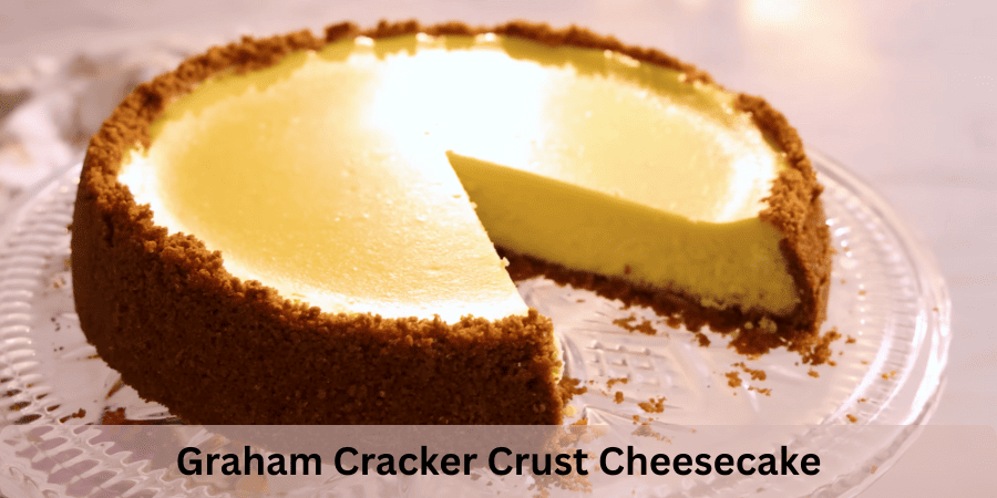Why This Graham Cracker Crust Cheesecake Never Cracks