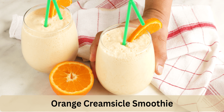 Layered Orange Creamsicle Smoothie (No Ice Needed)