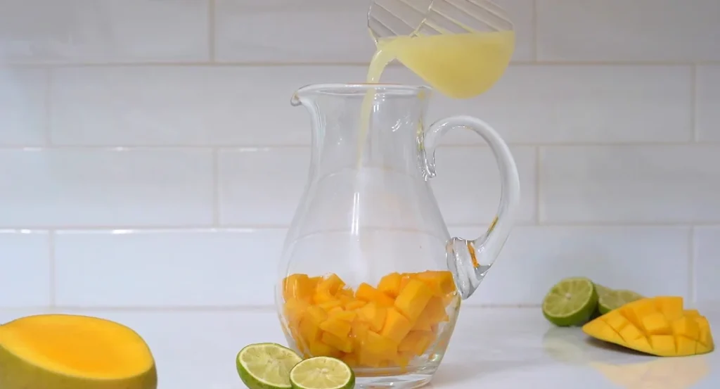 orange mango drink