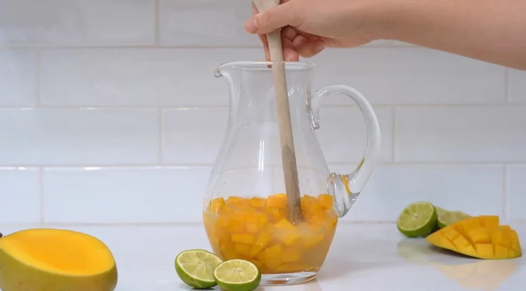 orange mango drink