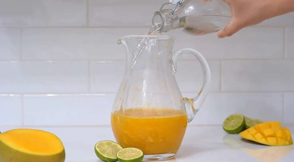 orange mango drink