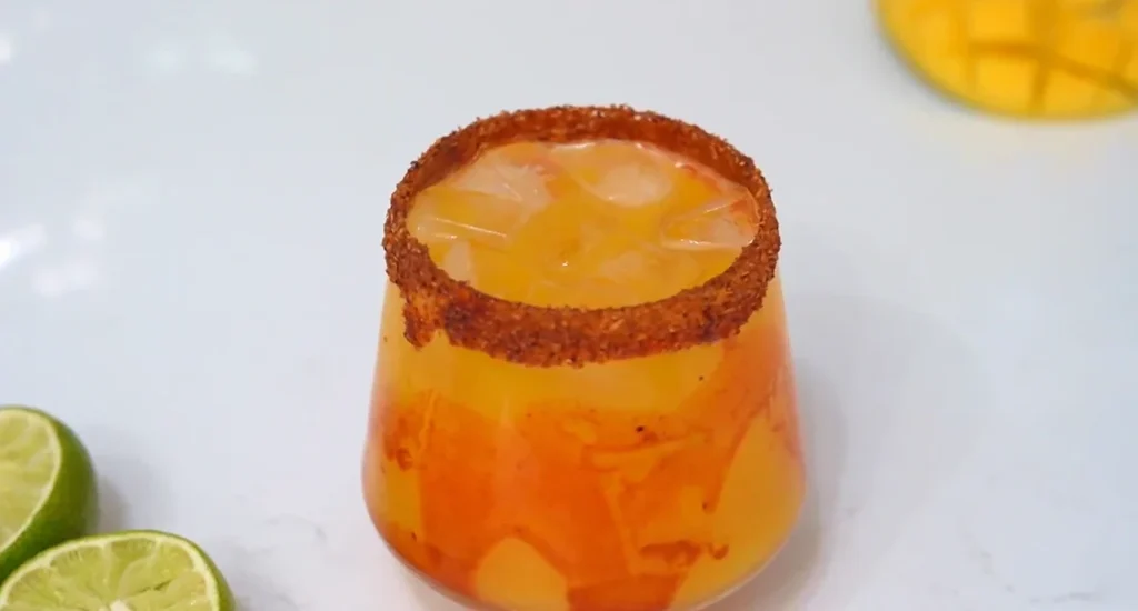 orange mango drink