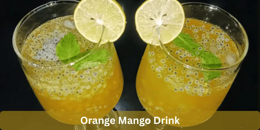 orange mango drink